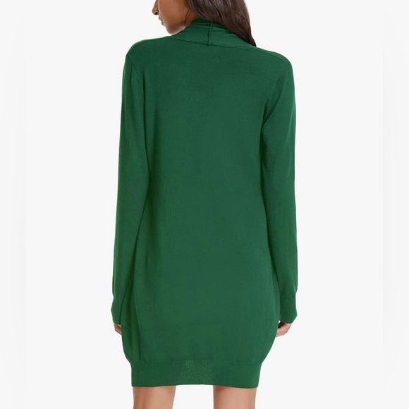 NWT GRACE KARIN Essential Solid Open Front Long Knited Cardigan Sweater - Picture 2 of 6